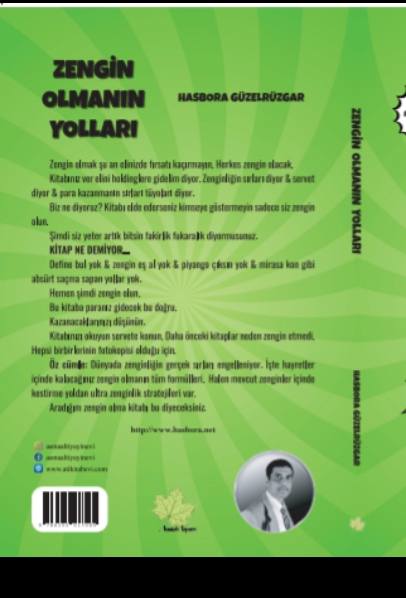 KITAP ISMI: ZENGIN OLMANIN YOLLARI